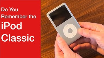 Apple iPod Classic Nostalgia - Do You Remember using iPods #iPod #iPodClassic