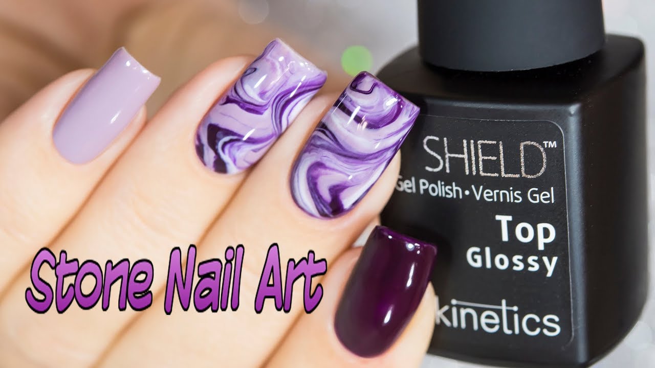 6. Floral One Stone Nail Art - wide 4
