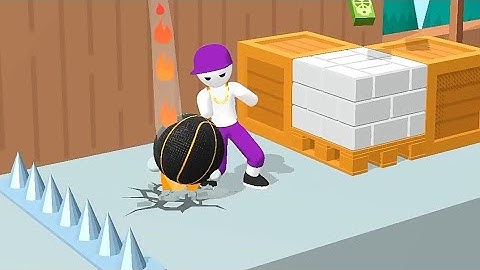 Bounce Dunk Gameplay Walkthrough (iOS,Android) BIG UPDATE APK GAME All Levels