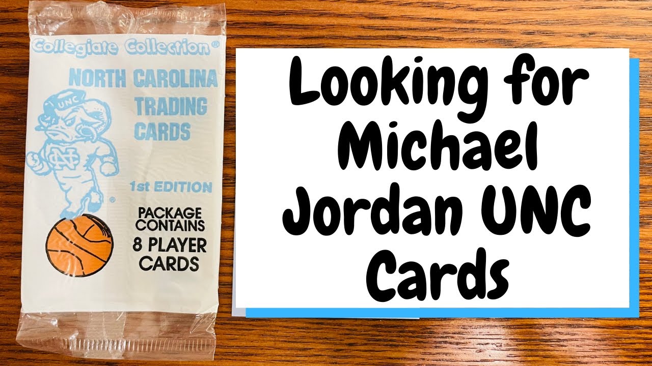 north carolina trading cards first edition Looking for Michael Jordan University of North Carolina Basketball Cards