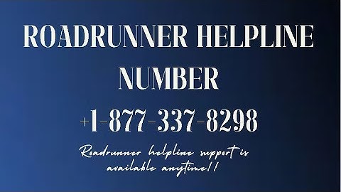 Step-by-Step Guide to Contact Spectrum.net (Roadrunner) Service | +1-877-337-8298