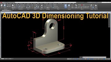 Dimension on different planes of a 3d Model in Autocad
