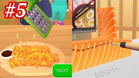 Sushi Roll 3D - All Levels Gameplay Walkthrough Android,ios #5