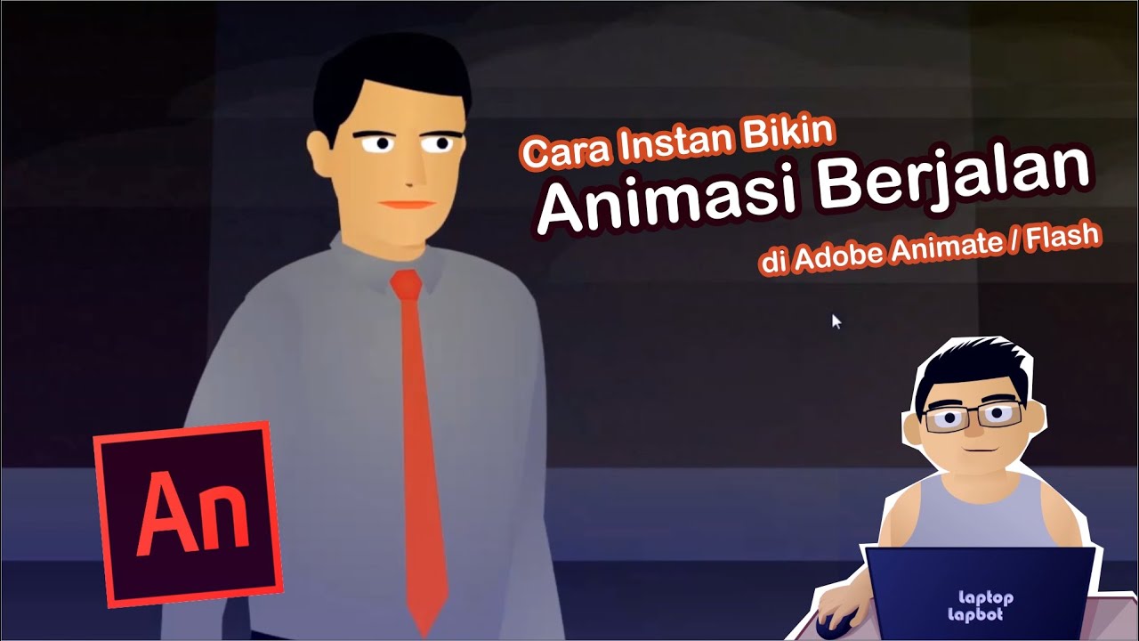 Cara Paling Mudah  untuk  Membuat Animasi  Berjalan di Adobe 