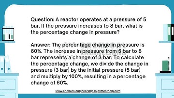 Chemical Engineering Assignment Help