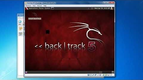 how to install backtrack in virtual box