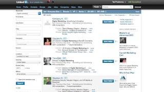 LinkedIn: Connecting with 3rd degree members