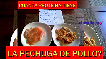 ¿Cuántas proteínas tiene un cuadril de pollo?