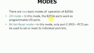 Famous Unit 5: Modes of 8255 PPI  Part-1 Wealth