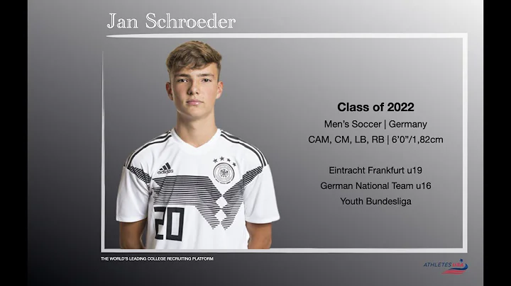 Men's Soccer | CAM, CM, RB, LB | Jan Schroeder, Ge...