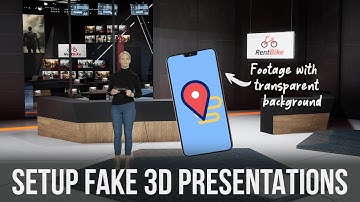 Setup Fake 3D Presentations | Aximmetry Tutorial
