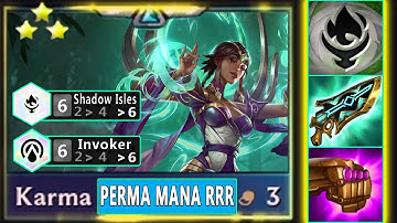 6 Shadow Isles 6 Invoker Karma ⭐⭐⭐ 3 Star is VERY BALANCED!!! | TFT SET 9