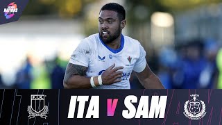 EXTENDED HIGHLIGHTS | Italy v Samoa | Autumn Nations Series