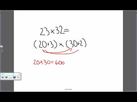 How to multiply using expanded form