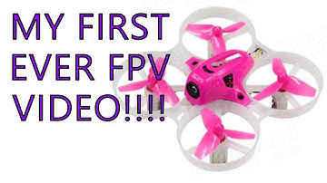 MY FIRST FPV video, tiny 7x, kingkong LDARC