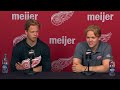 Noah & Liam Dower-Nilsson at 2023 Detroit Red Wings Development Camp