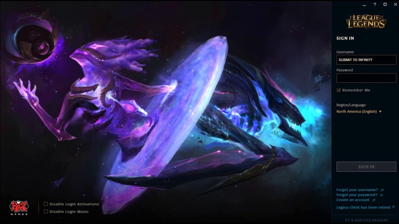 League Of Legends Dark Star Login Screen Music YouTube League Of Legends Dark Star Login Screen Music YouTube