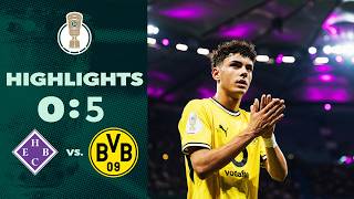 BBS cruise past HEBC in Hamburg! | HEBC Hamburg vs Borussia Dortmund 0-5 | Highlights | DFB-Pokal