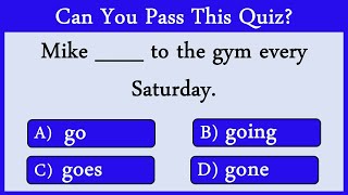 Simple Present Tense Quiz 5: Can You Score 10/10?