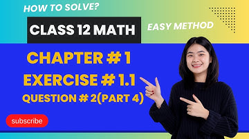 Class 12th mathematics Chapter 1 (Functions and Limits) - Exercise 1.1 Question No 2 (Part 4)