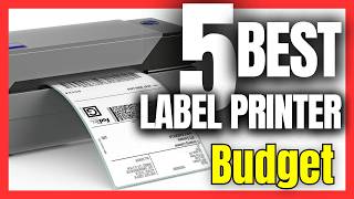 🔥 The 5 BEST BUDGET Thermal Label Printer on Amazon [2026]✅[Cheap]