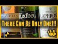 Lagavulin 16...Laphroaig 10...Ardbeg 10...There can be only one!