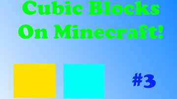 Minecraft- Cubic Blocks Parkour Map (Part 3)
