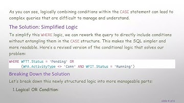 Mastering SQL: Using CASE Expressions in the WHERE Clause with Multiple Values