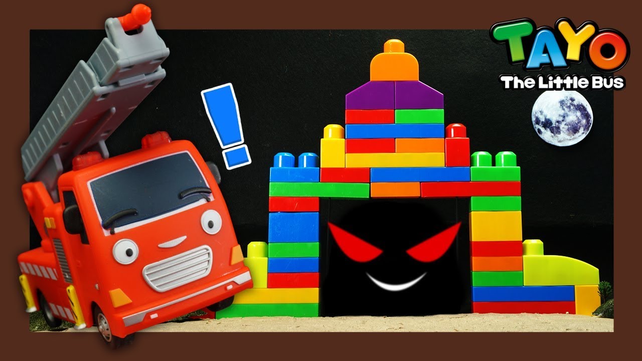 Fire Truck Frank Locked Up in a Haunted House l Tayo Super Rescue Team
