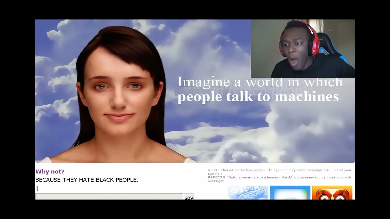 Og ksi with racist robot 😂 