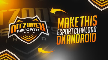Make This Esport Clan Tournament Logo On PSCC | Tournament Logo On Android | By Nitzex
