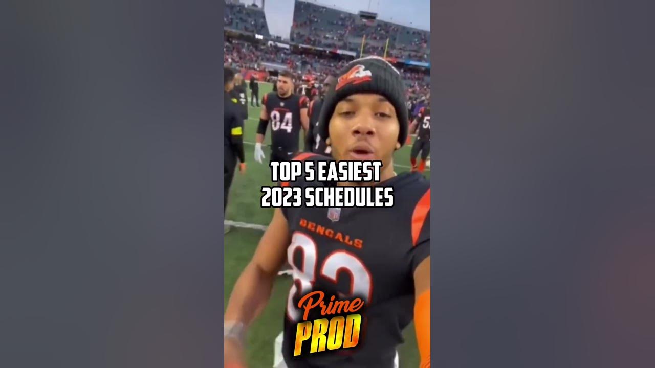 Easiest NFL schedules.jesusislordnflshorts YouTube
