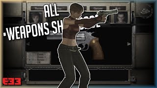 Resident Evil Zero Hd Remaster - All Weapons Showcase With Names & Some References
