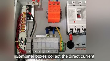 DC  Waterproof Junction Box Combiner Box for Photovoltaic and Solar system