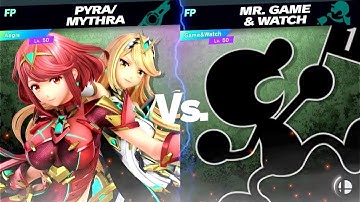 Super Smash Bros Ultimate Amiibo Fights Aegis vs the World #26 vs Mr Game&Watch