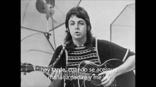 Paul McCartney - Goodbye. Very Rare (Subtitulada) chords