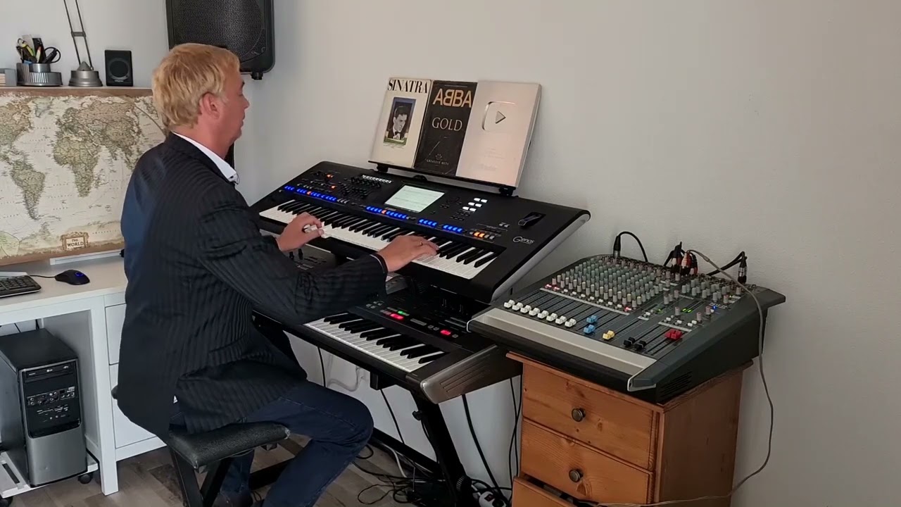 Seven Tears Goombay Dance Band Yamaha Genos Roland G70 by Rico