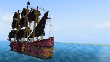 Minecraft: how to Build a Pirate Ship in Minecraft Part 2 | Minecraft Pirate Ship Tutorial