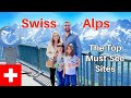 🇨🇭Must-See Swiss Alps | Best Peaks and Valleys in the Alps🏔 | Travel Vlog