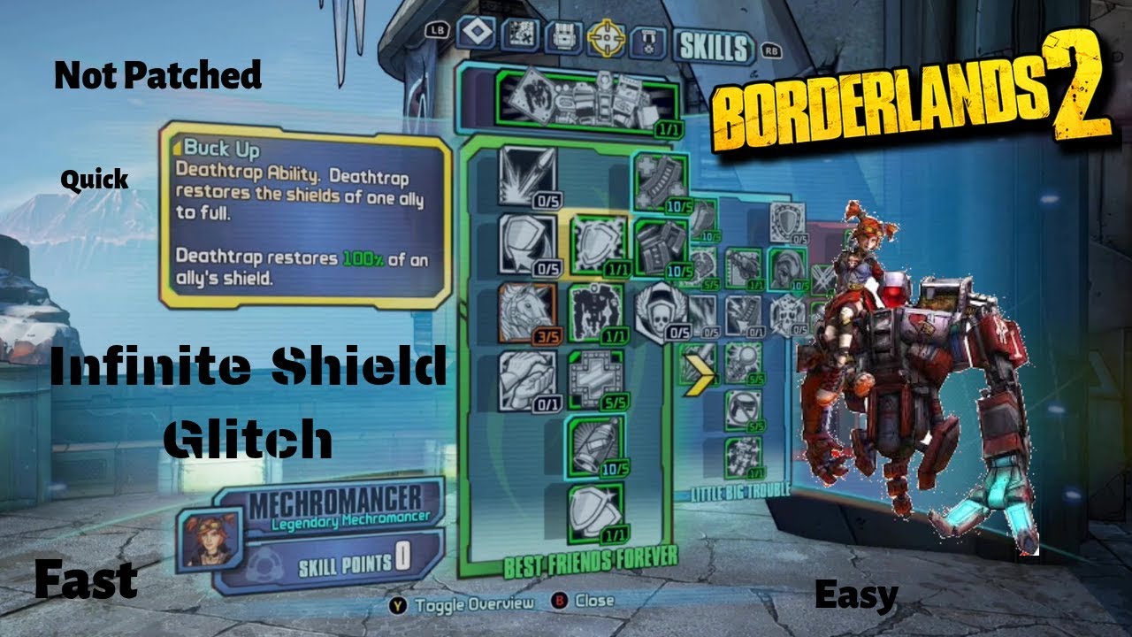 Borderlands 2: Gaige Infinite Shield Glitch 2019 - YouTube