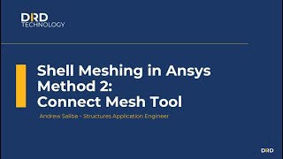 Celebrity Shell Modeling in Ansys Method 2 of 3: Connect Mesh Tool Wealth