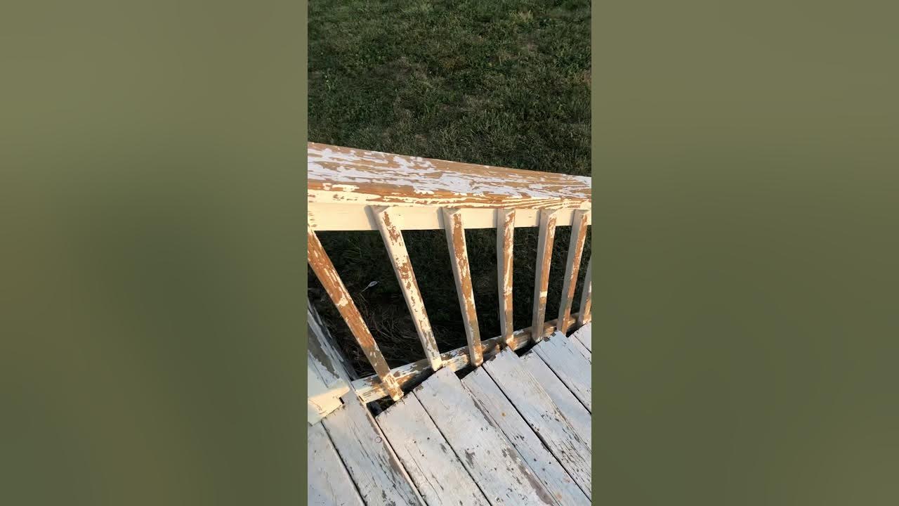 How to remove paint from deck YouTube
