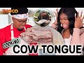 Professional chef teaches the worst amateurs ever how to cook cow tongue  t and coco ep 6 part 1