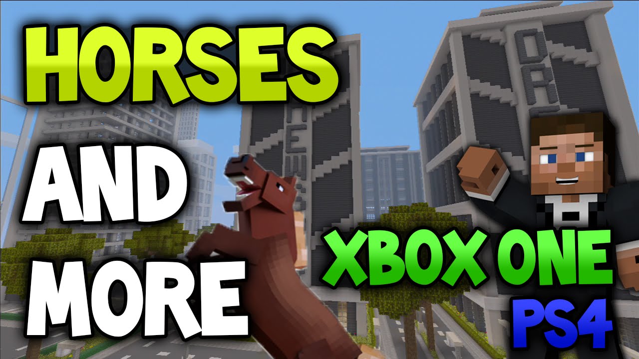 Minecraft Xbox One/PS4 New Update Information + More - YouTube