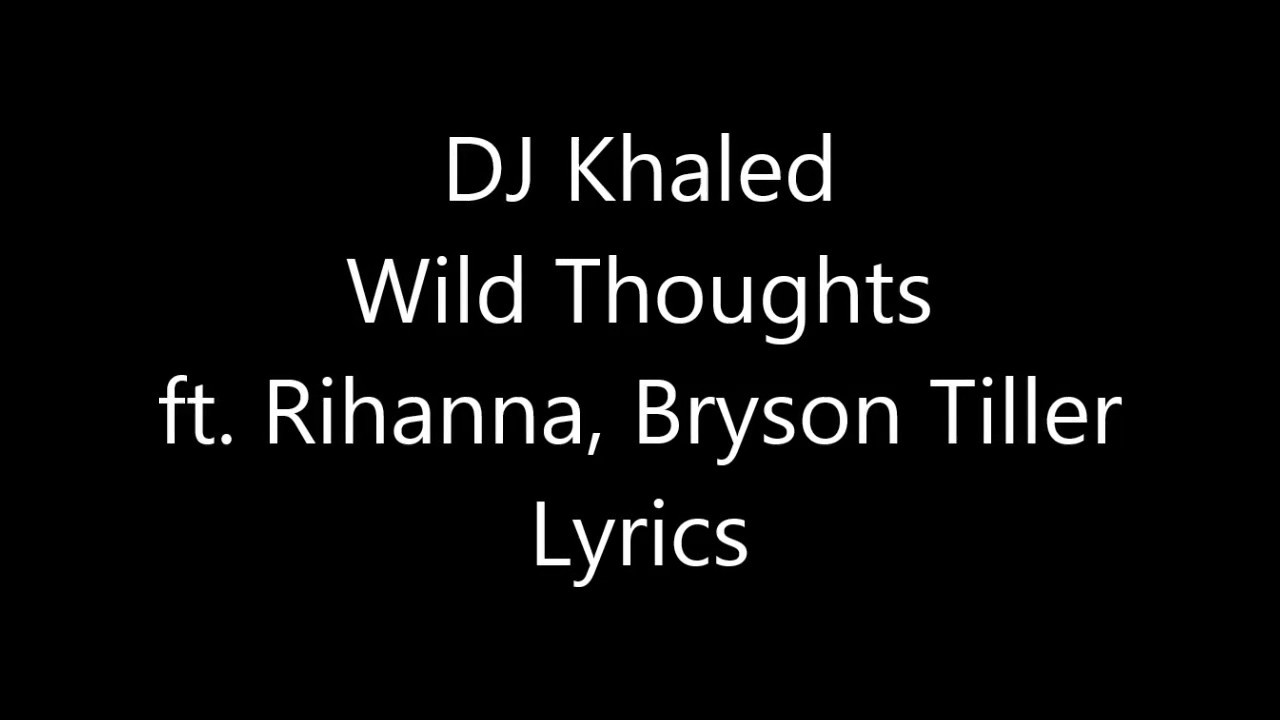 wild thoughts lyrics