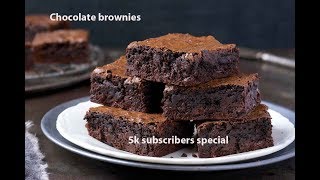 3 ingredients chocolate brownie/very easy recipe, any one can try/no
fail recipe