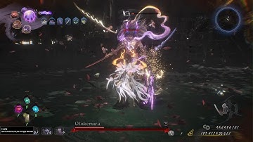Nioh2 Depths end game super yokai shift build gameplay