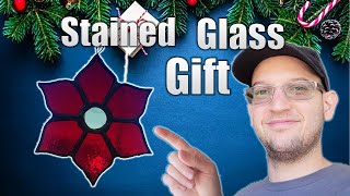 🎁Beginner Stained Glass Gift 🌺 (FREE Pattern Download!)
