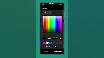 Change Gesture Handle COLOR | Samsung | good lock navstar