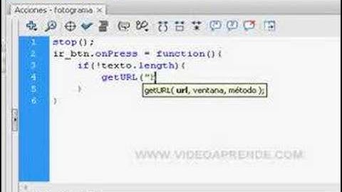 Mensaje de Alerta en Flash y JS - VideoAprende.com
